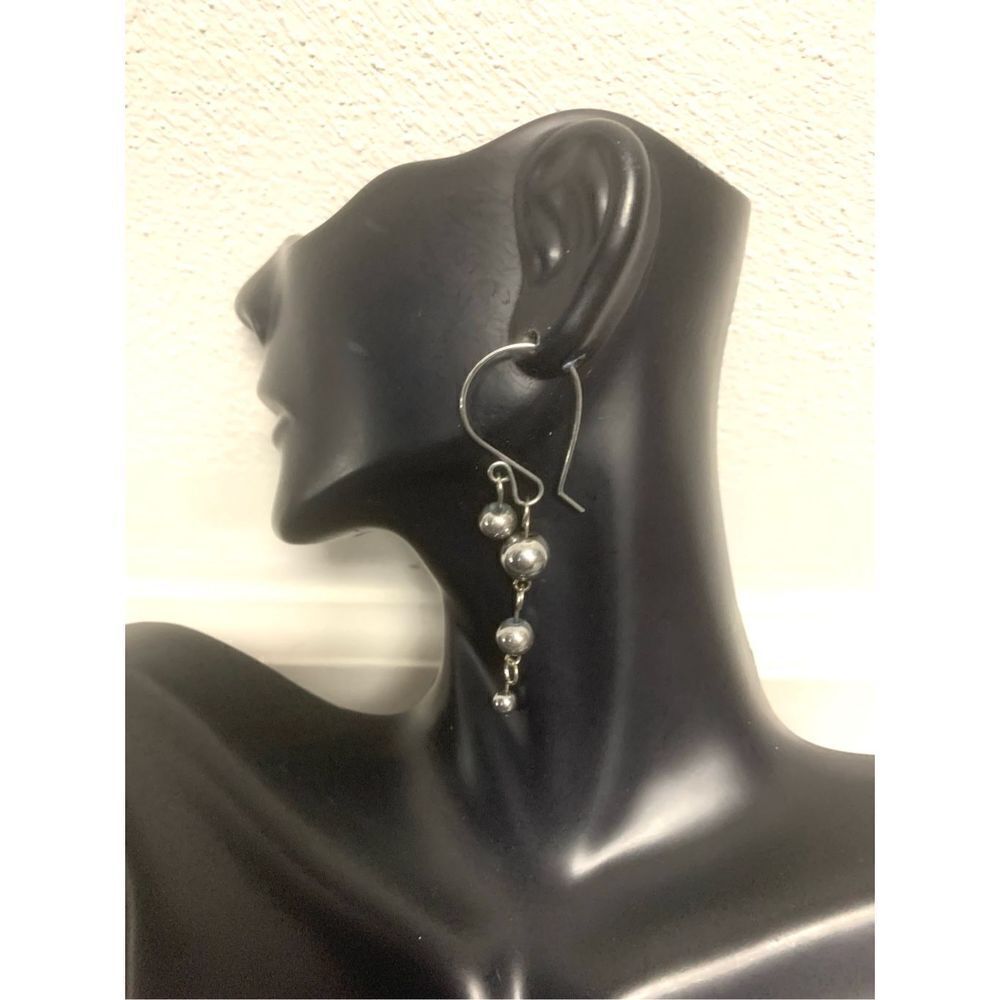 Handmade Beaded Statement Earrings